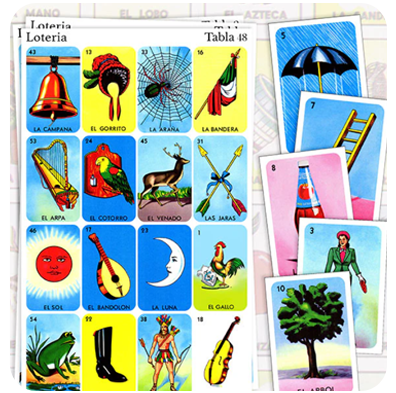 Tablas de Lotería 4x4